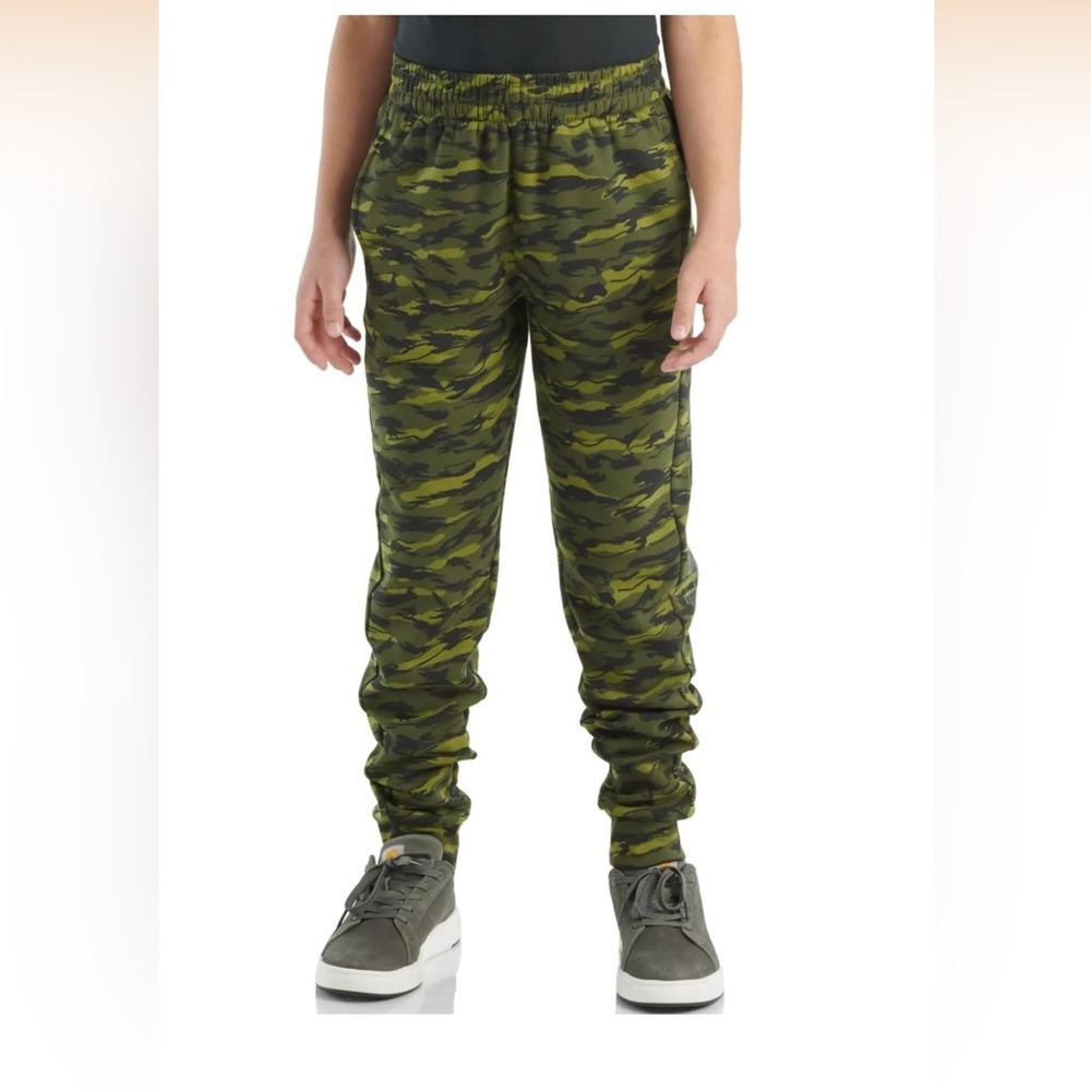 Carhartt Boys Camo Sweatpants Joggers Sz L (14/16)